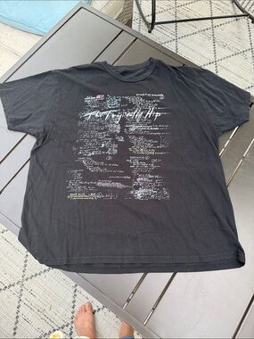 The Tragically Hip The Machine Poem Tee - Size XL GUC
